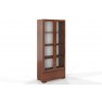 Drewniana bukowa witryna ze szklanymi drzwiami Visby SANDEMO 1S80