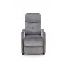 FELIPE 2 fotel wypoczynkowy popielaty