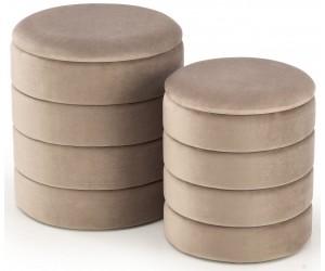 Zestaw 2 puf z funkcją...