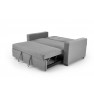 PAULINIO sofa rozkładana, popielaty