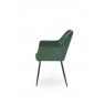 K558 krzesło ciemny zielony