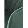 K558 krzesło ciemny zielony