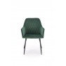 K558 krzesło ciemny zielony