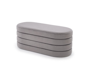 CALPI ławka z funkcją pojemnika, popielaty