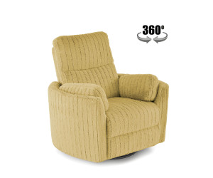 PEGAS fotel wypoczynkowy musztardowy